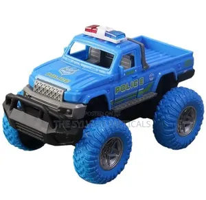 Toy Police Vehicles for Kids Truck With Big Wheel Police Car Toy