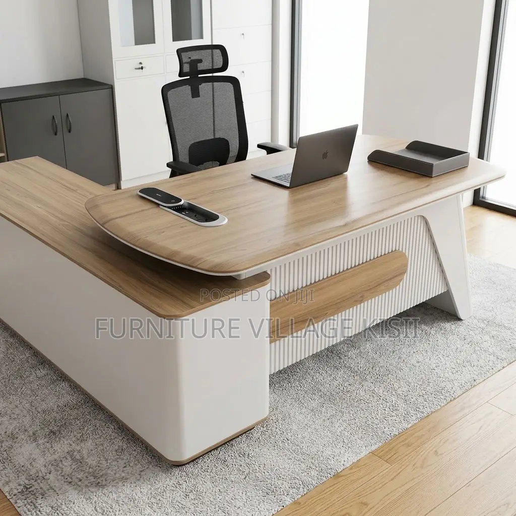 1.8M Executive Desk With Side Return