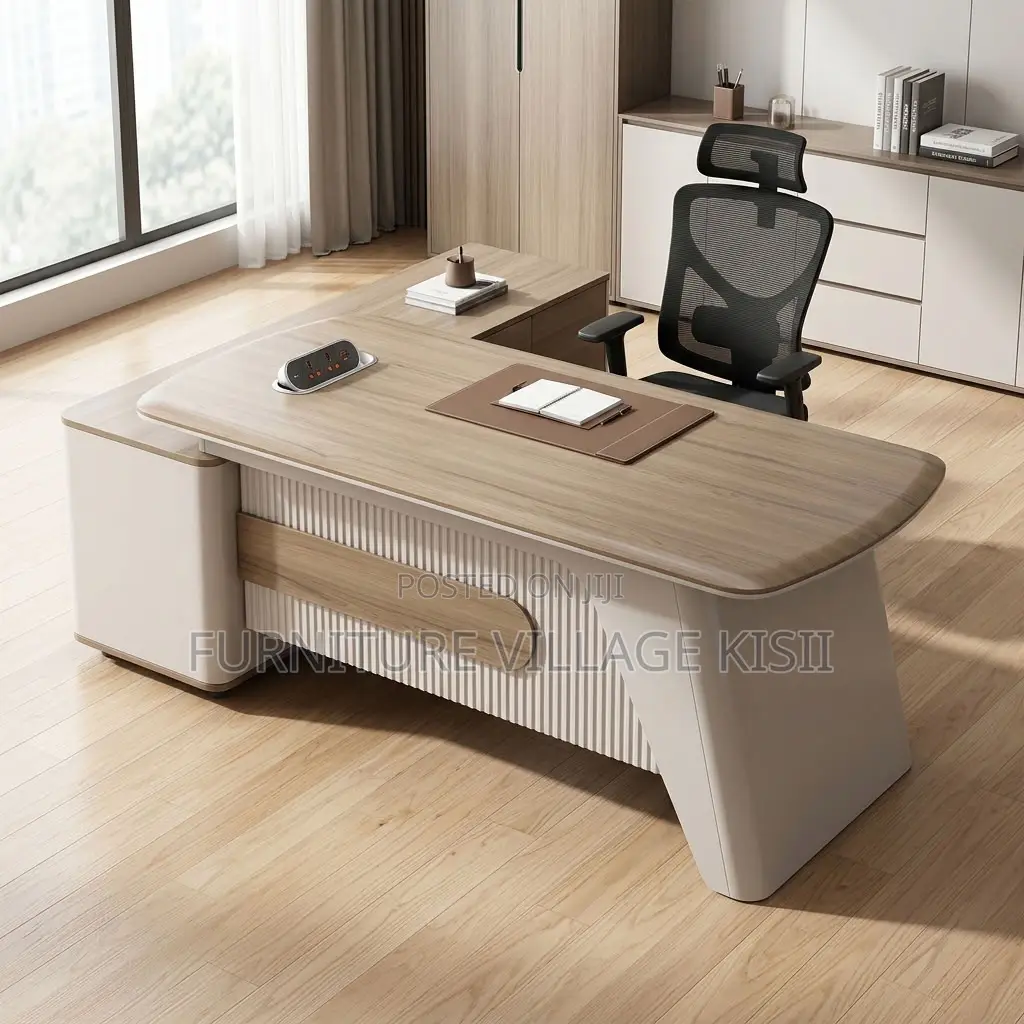 1.8M Executive Desk With Side Return