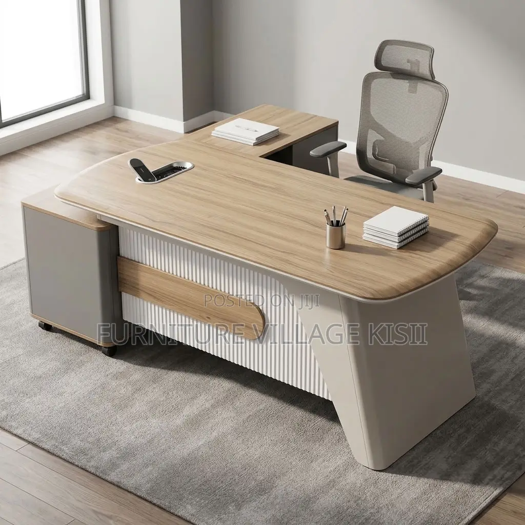 1.8M Executive Desk With Side Return