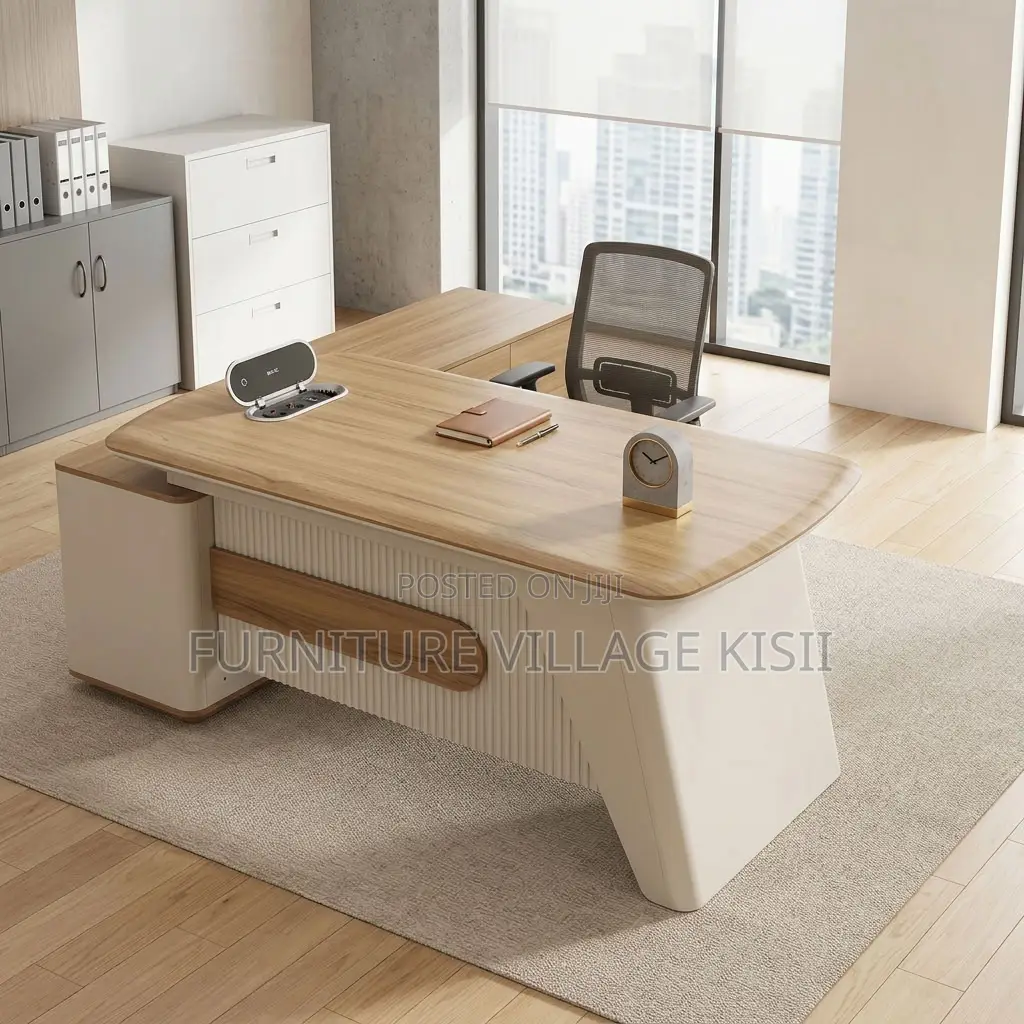 1.8M Executive Desk With Side Return