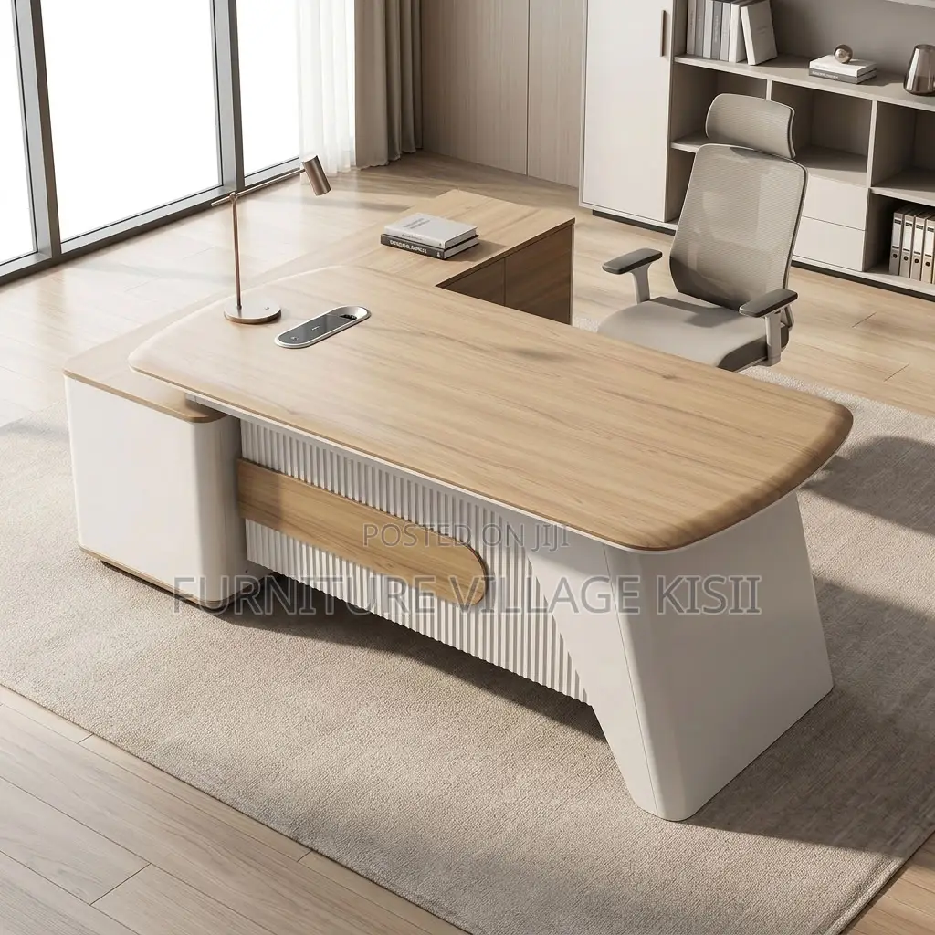 1.8M Executive Desk With Side Return