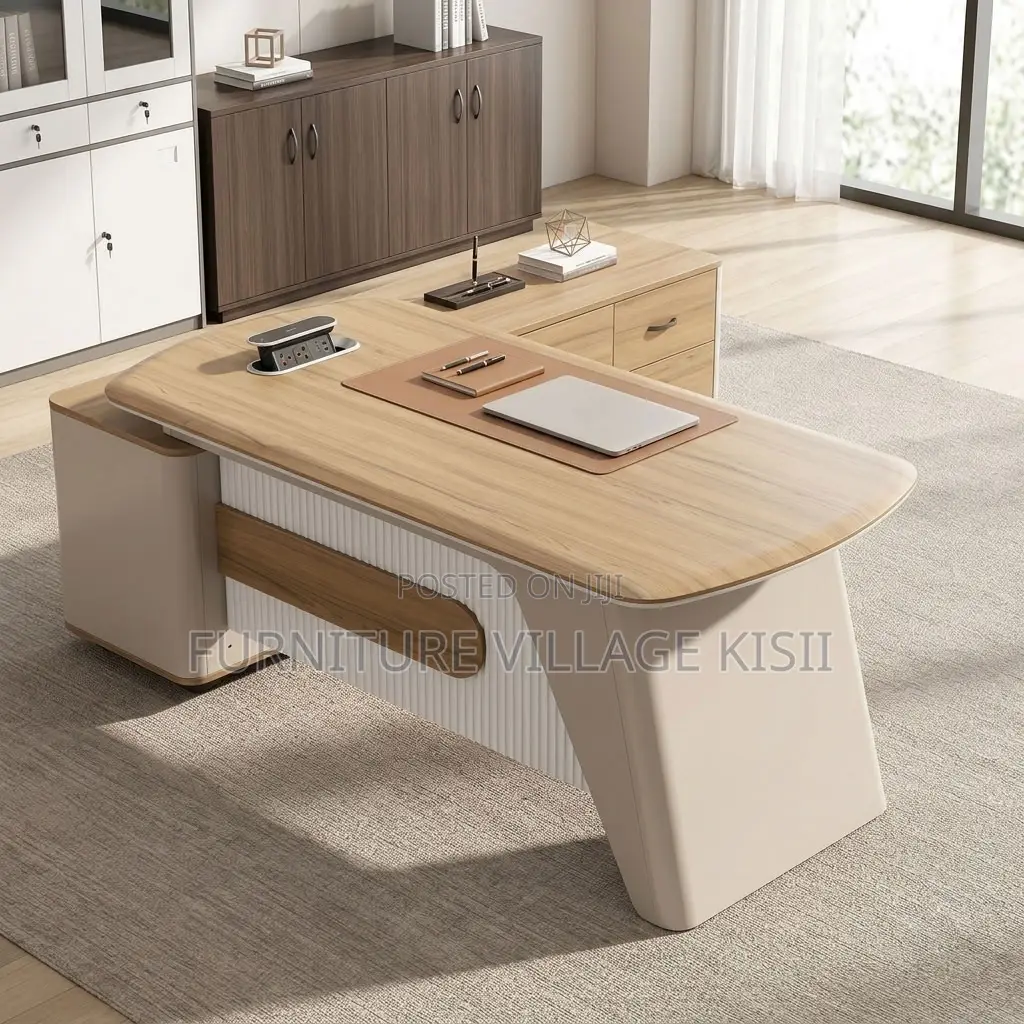 1.8M Executive Desk With Side Return