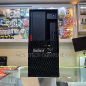 Desktop Computer Lenovo ThinkStation P330 8GB Intel Core i7 SSD 500GB