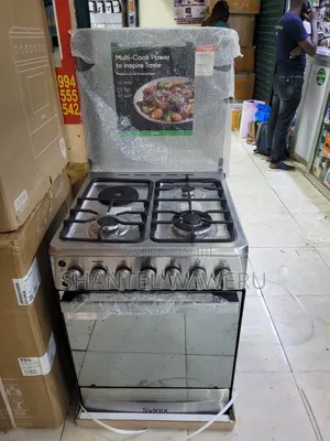 Syinix 60by 60 3+1 With Electric Oven Model:Q60GC5