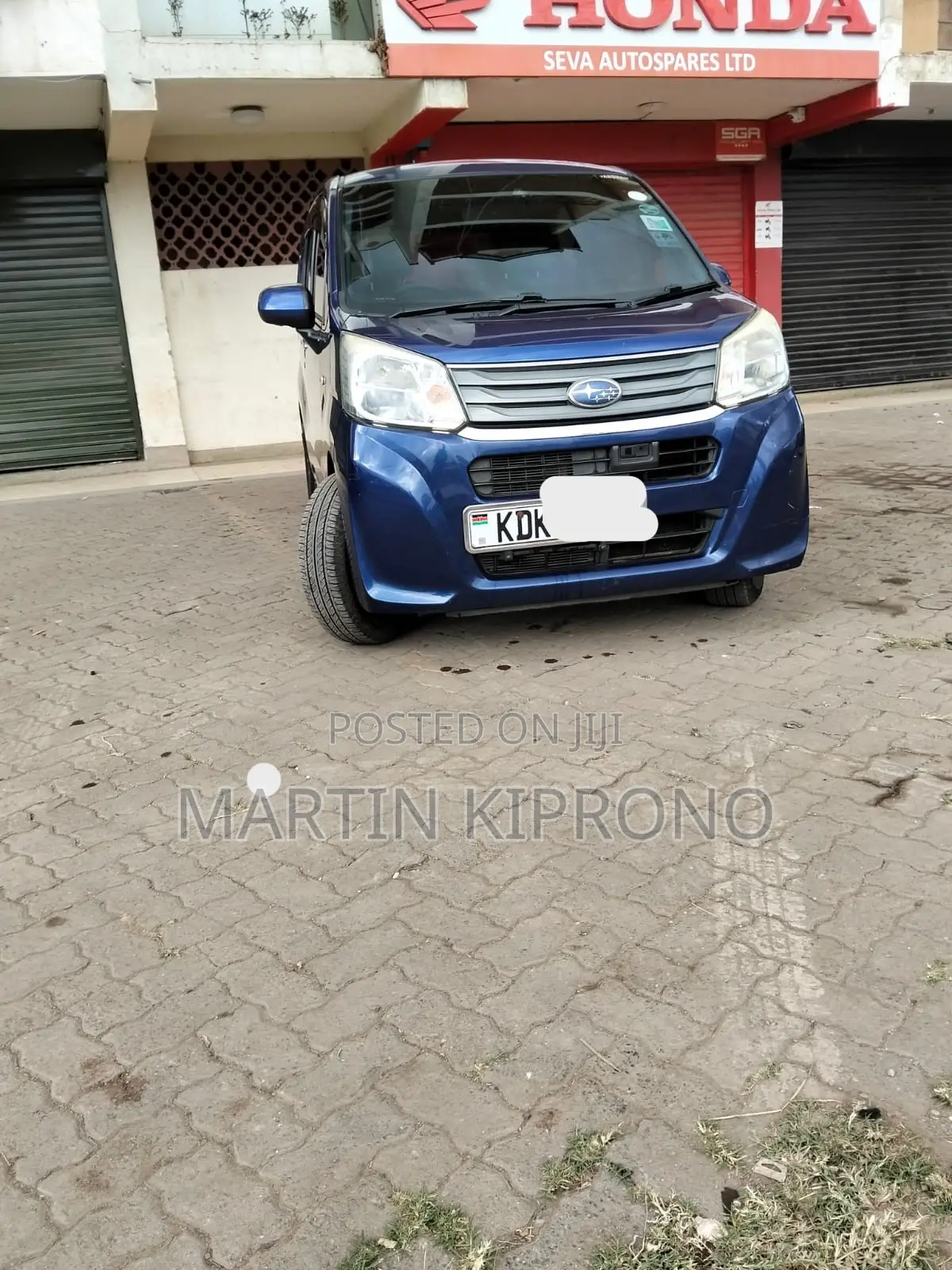 Subaru Stella 2015 Blue