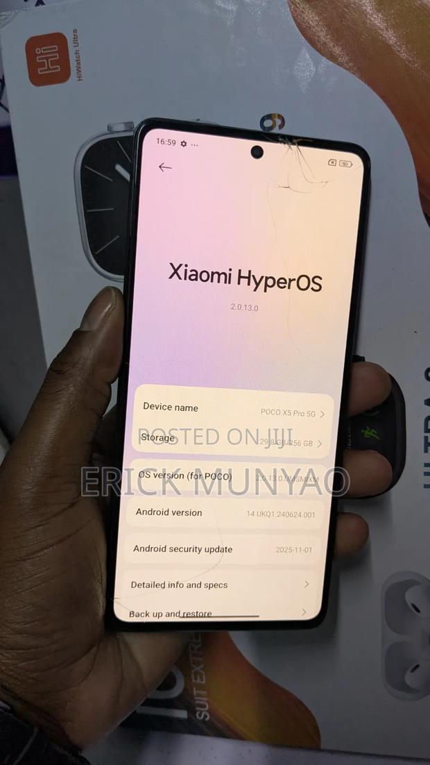 Xiaomi Poco X5 Pro 256 GB Black - thumbnail 5