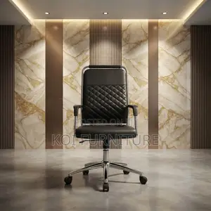 Office Chairs; Executive High Backrest Office Seat With Fixed Arm