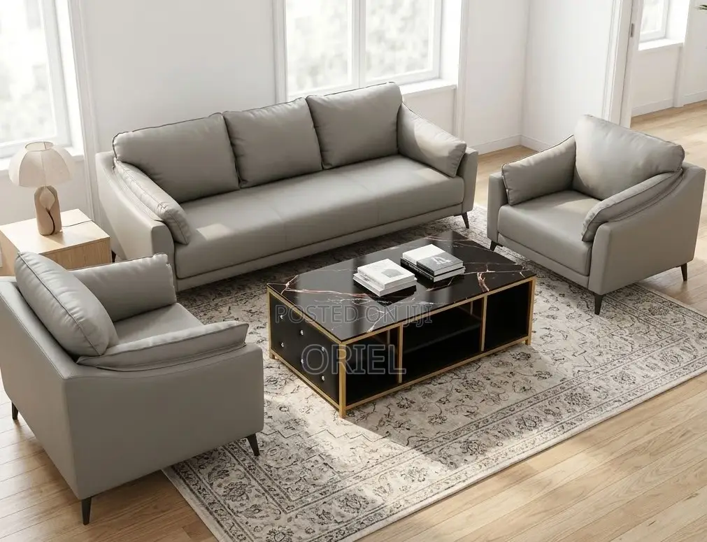 Large 5-Seater Executive Office Sofa