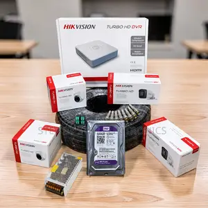 Home Security 4 Hikvision 1080P Full HD CCTV Cameras Full System Kit