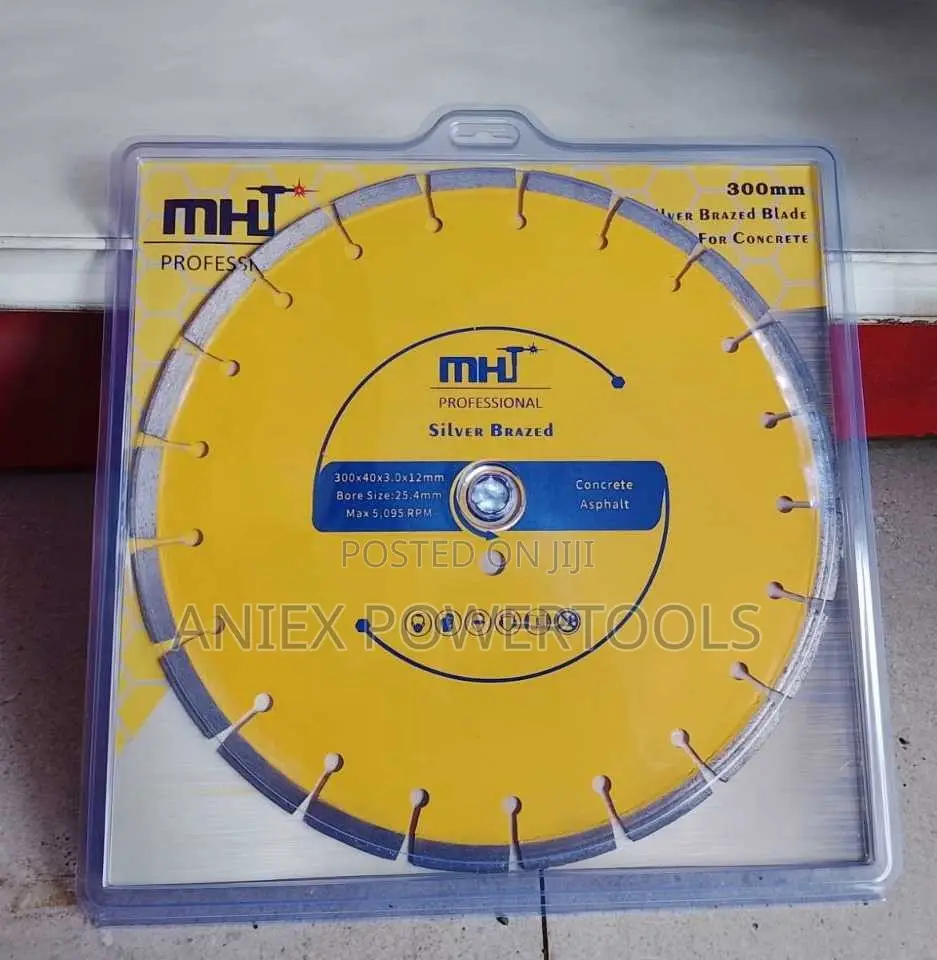 300mm MHT Professional Silver Brazed Diamond Cutting Blade