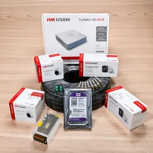 Durable Housing 4 Hikvision 1080P Full HD CCTV Cameras Full System Kit