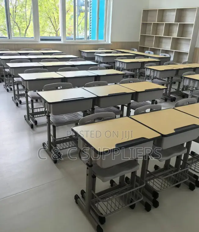 School Desk and Chair Set