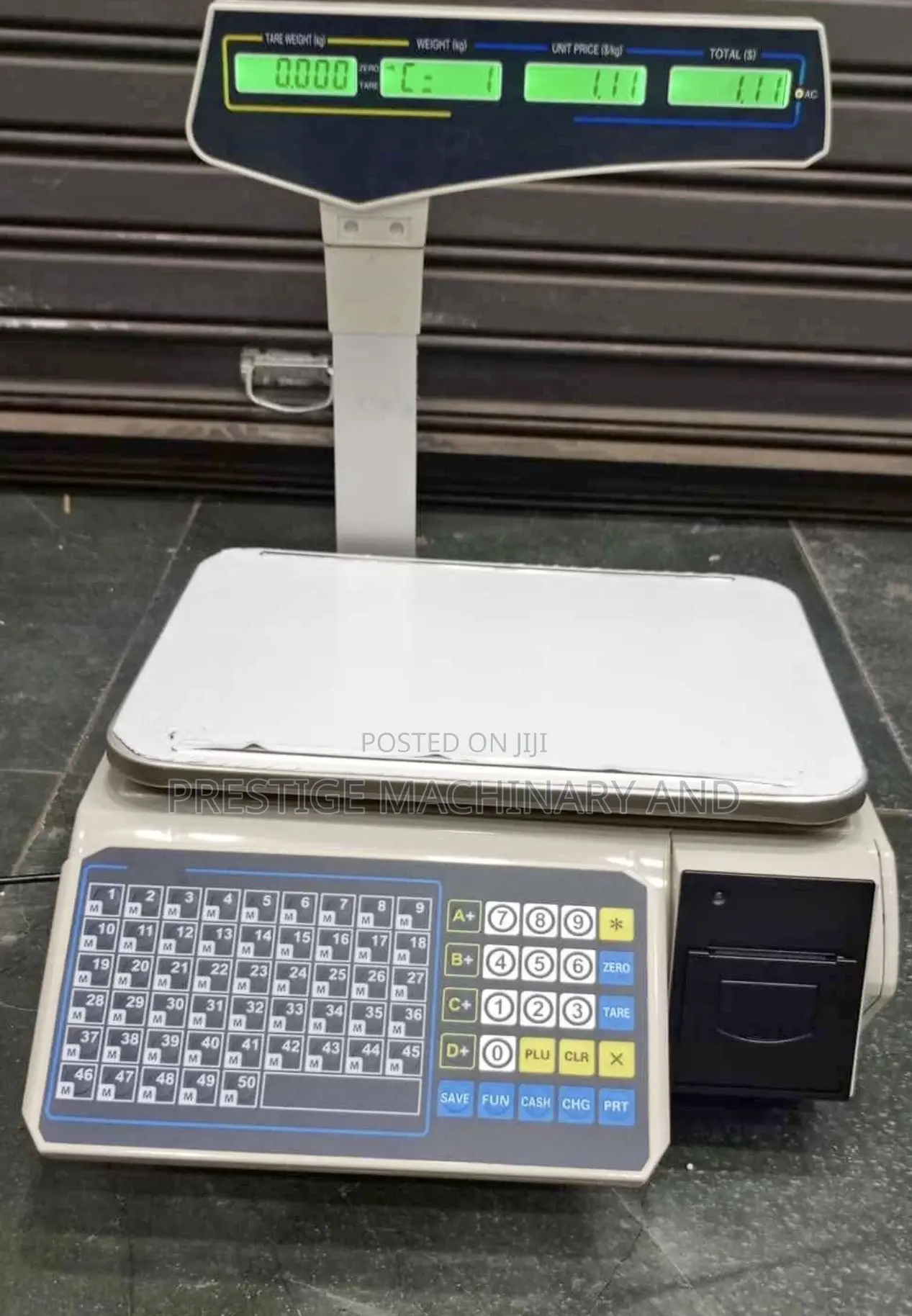 Barcode Weighing Scale With Receipt /Label Scale 30kgs