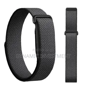 Google Fitbit Air Classic Nylon Strap/Band (Black)