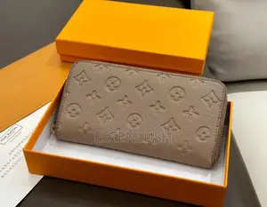 Ladies Designer-Style Long Wallet | Luxury Monogram Purse