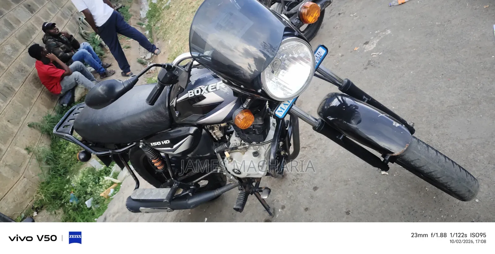 Bajaj Boxer 150 UG 2024 Black