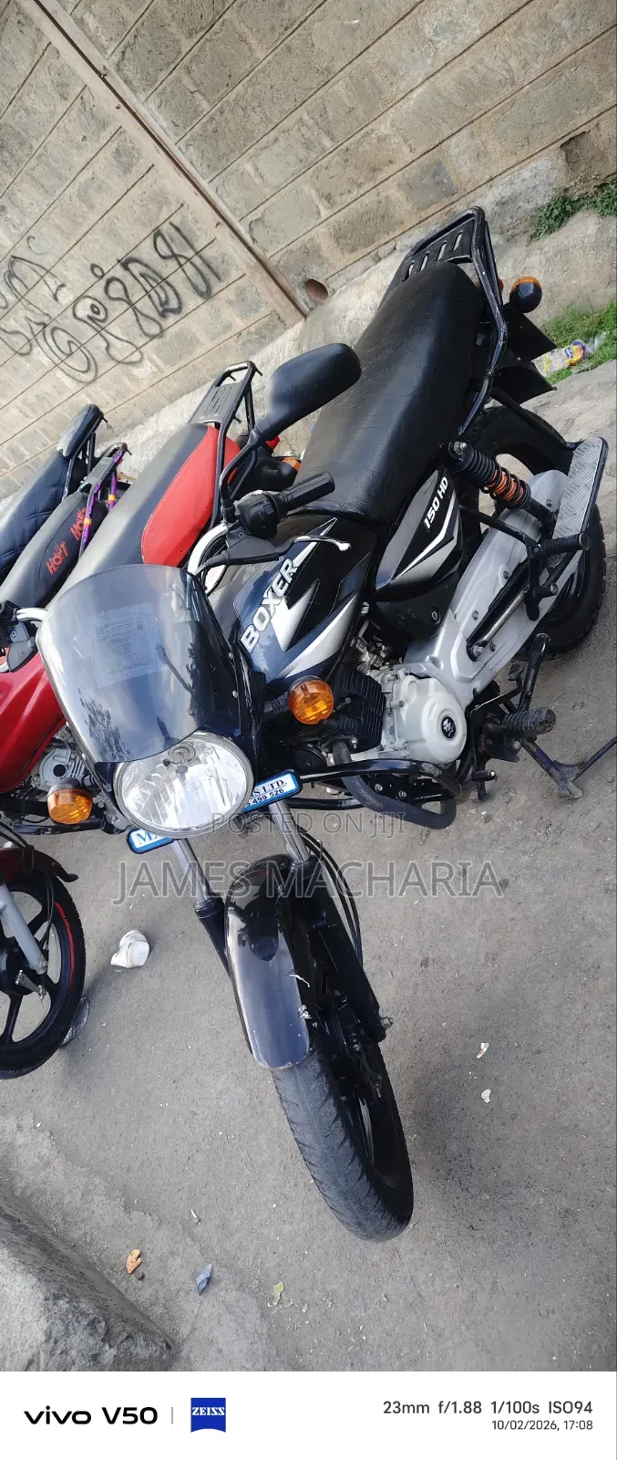 Bajaj Boxer 150 UG 2024 Black