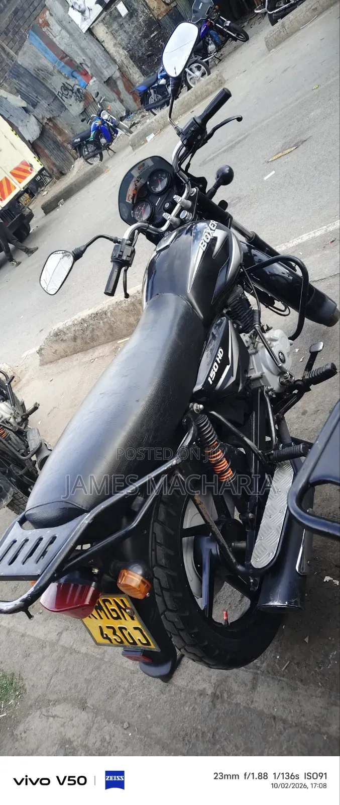 Bajaj Boxer 150 UG 2024 Black