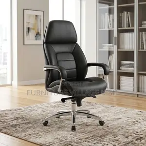 Swivel Leather Office Chair