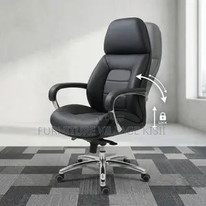 Swivel Leather Office Chair
