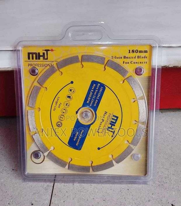 MHT Professional 180mm Silver Brazed Diamond Cutting Blade - main view