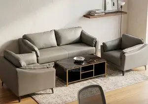 Large 5-Seater Executive Office Sofa