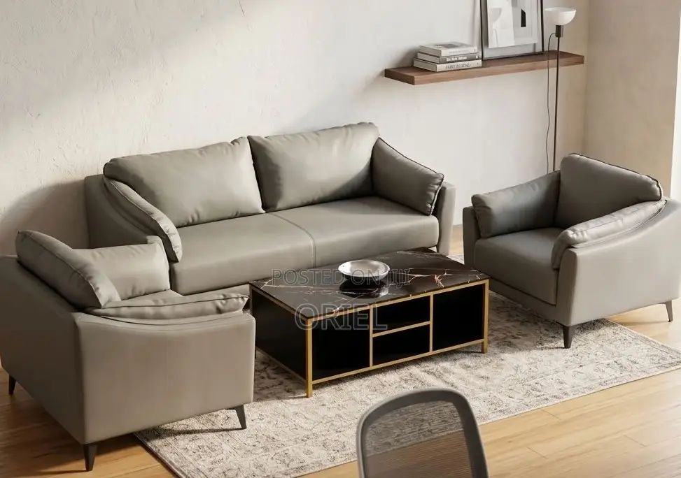 Large 5-Seater Executive Office Sofa