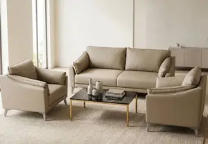 Large 5-Seater Executive Office Sofa