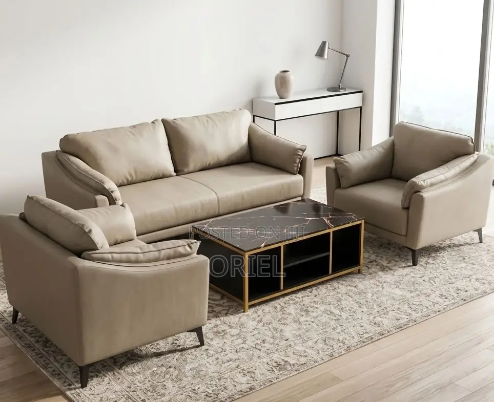 Large 5-Seater Executive Office Sofa