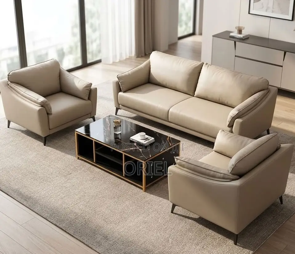 Large 5-Seater Executive Office Sofa