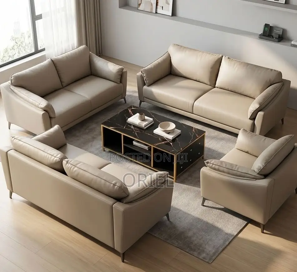 Large 5-Seater Executive Office Sofa