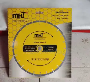 MHT 18-Inch (450mm) Silver-Brazed Segmented Diamond Cutting Blade