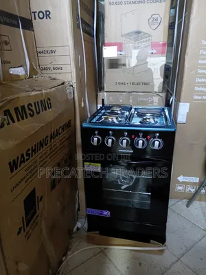 Vision Plus 50×50 3+1 Standing Cooker – Electric Oven
