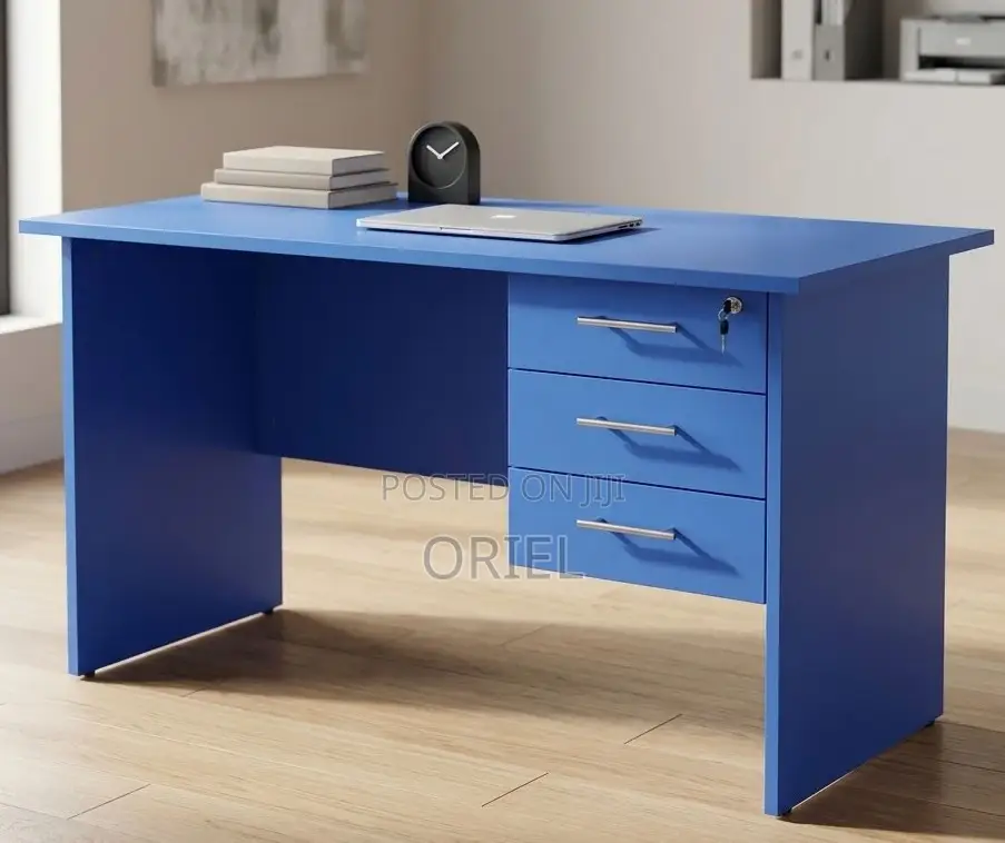 1400mm Blue Clerical Staff Workstation