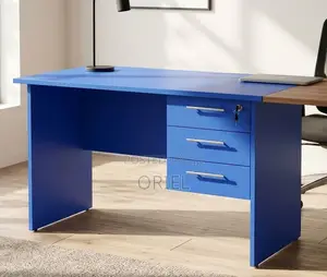 1400mm Blue Clerical Staff Workstation