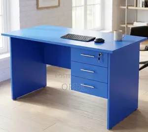 1400mm Blue Clerical Staff Workstation