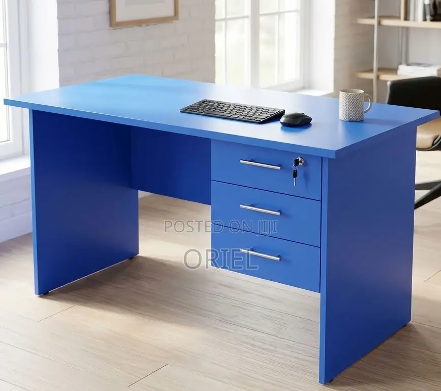 1400mm Blue Clerical Staff Workstation