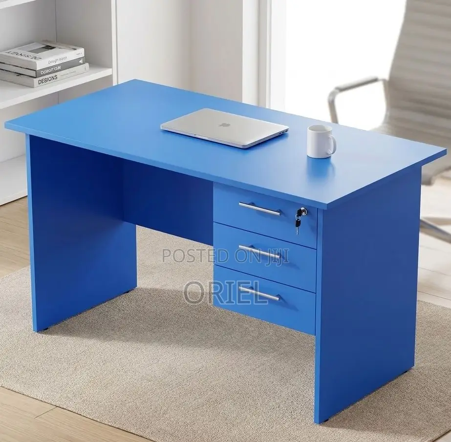 1400mm Blue Clerical Staff Workstation