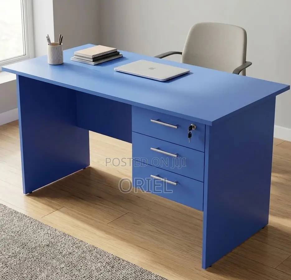 1400mm Blue Clerical Staff Workstation