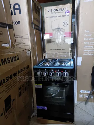 Vision Plus 50×50 Gas & Electric Cooker – 55L Oven