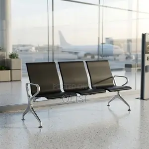 Office Benches| 3-Link Hard Padded Office Reception Bench