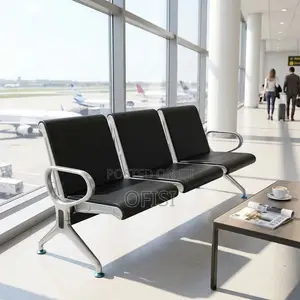 Office Benches| 3-Link Hard Padded Office Reception Bench