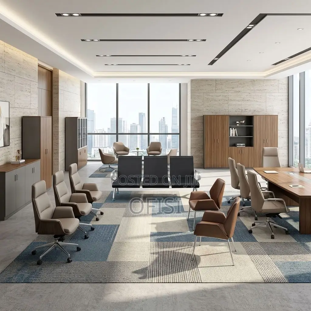 Office Benches| 3-Link Hard Padded Office Reception Bench