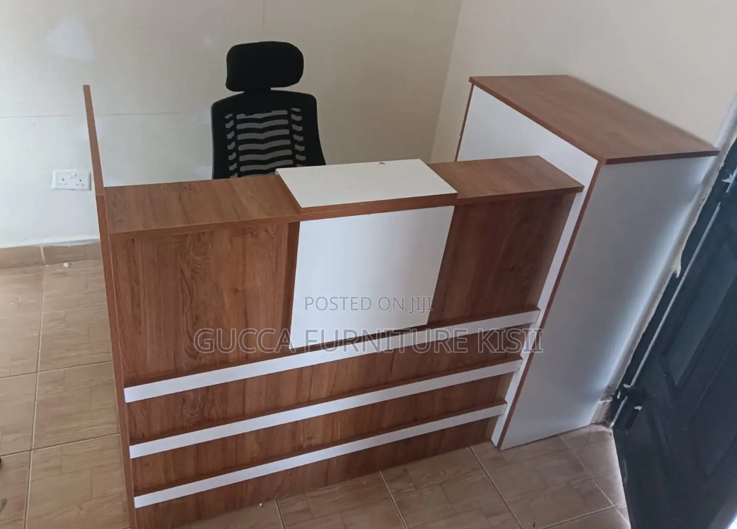 Customized Receptionist 160cm MDF Desk