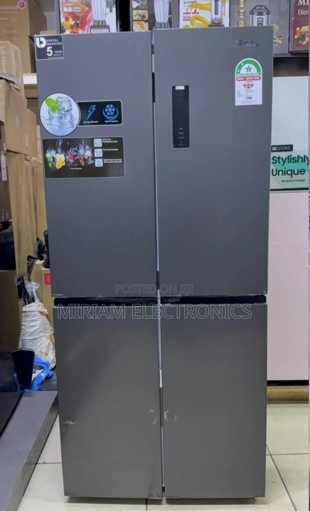 SCL French 4 Door Side by Side Refrigerator 470L – SCL-FDR470ECDS