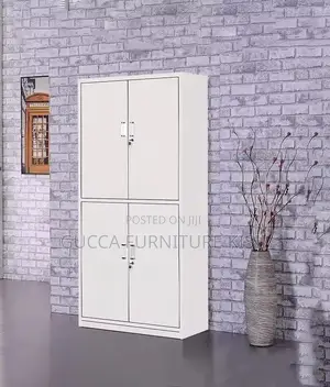 4 Unit Metallic Multipurpose Storage Cabine
