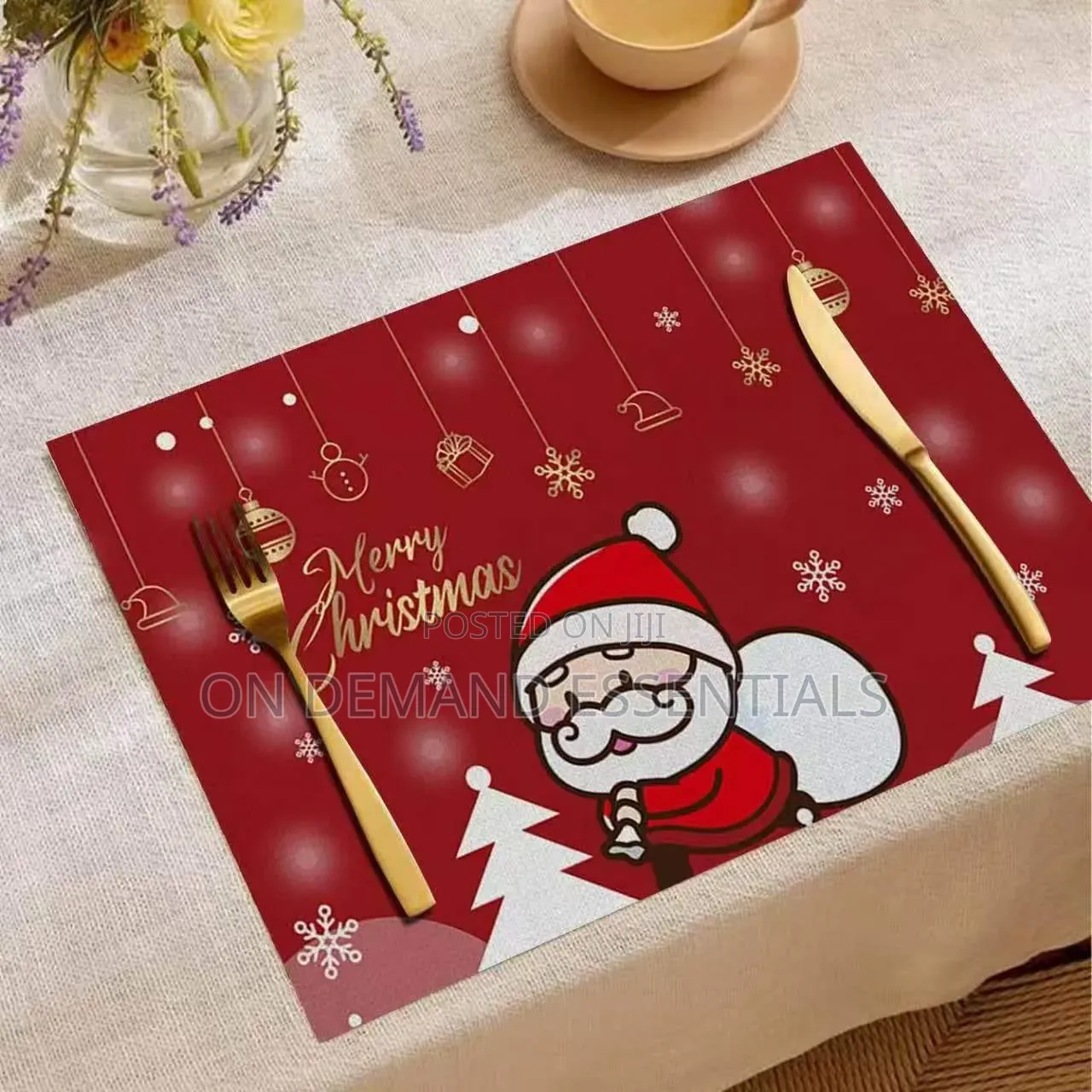 Christmas Themed Table Placemats/Table Mats