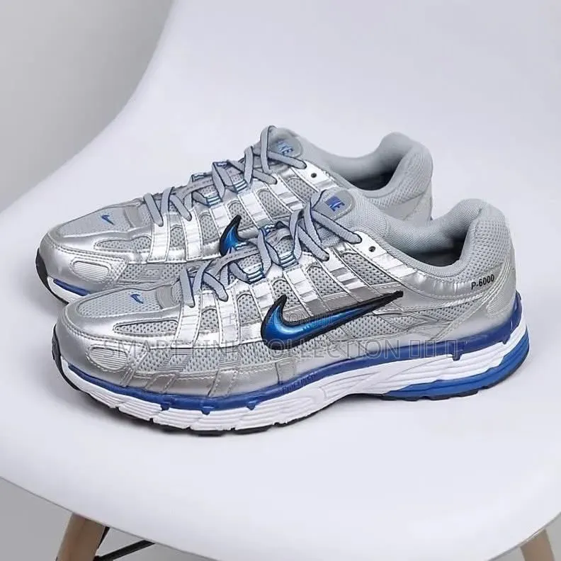 Nike P-6000” Mettalic Silver