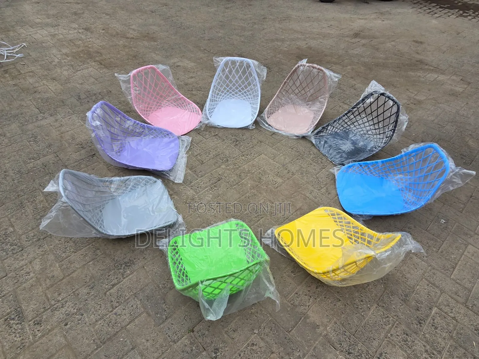 Mesh Eames Chairs